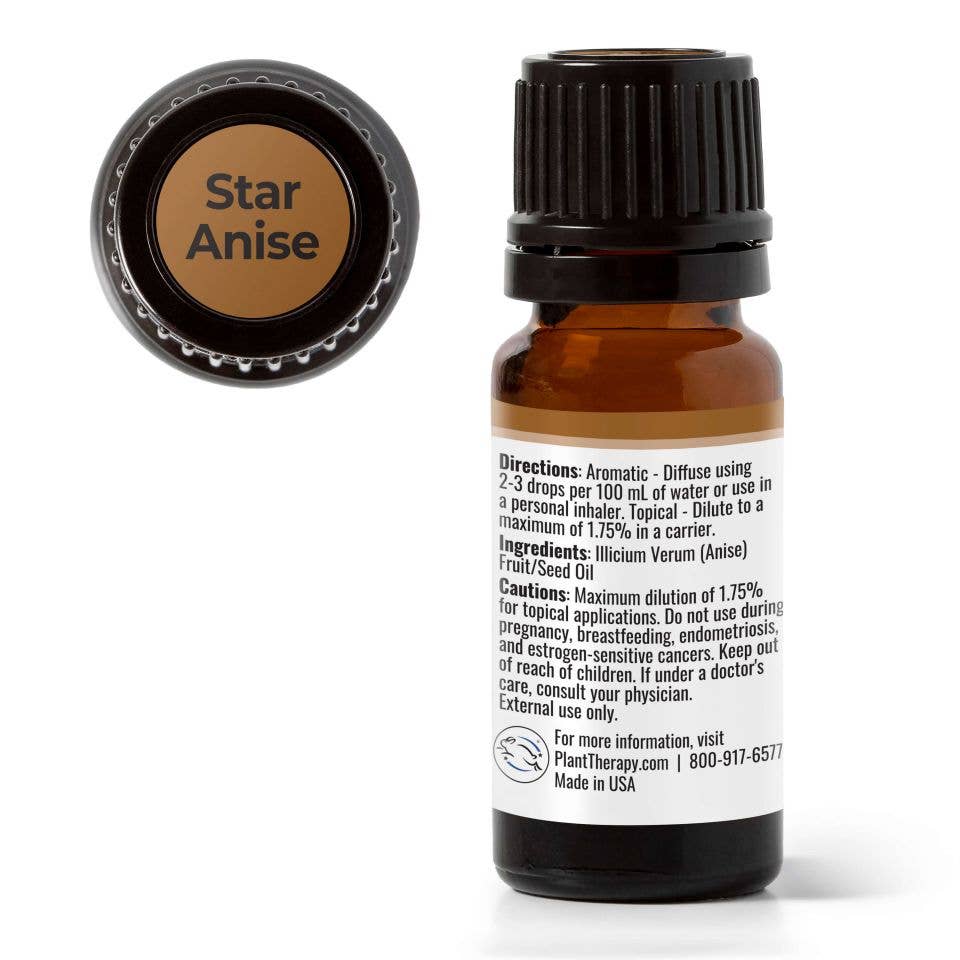 Plant Therapy - Star Anise Essential Oil 10 mL