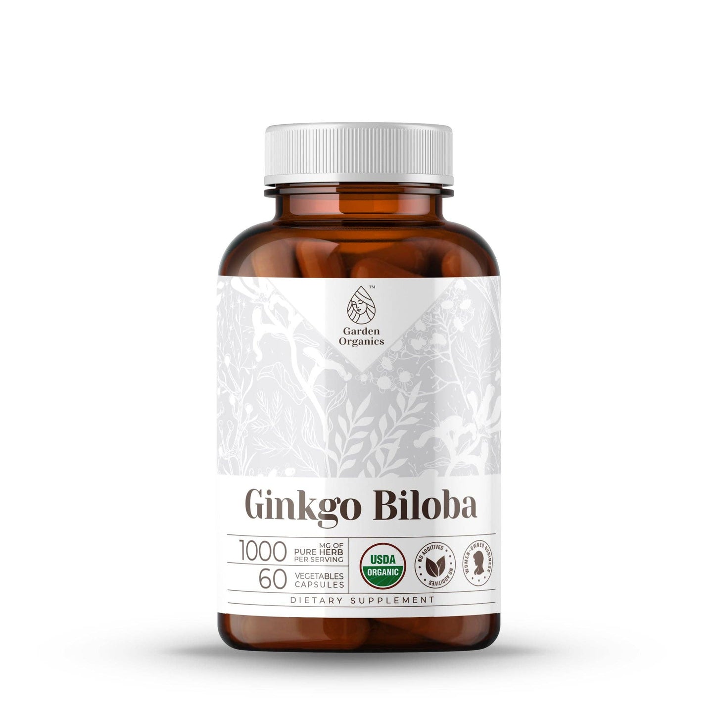 Garden Organics - Ginkgo Biloba Capsules: 120 Capsules