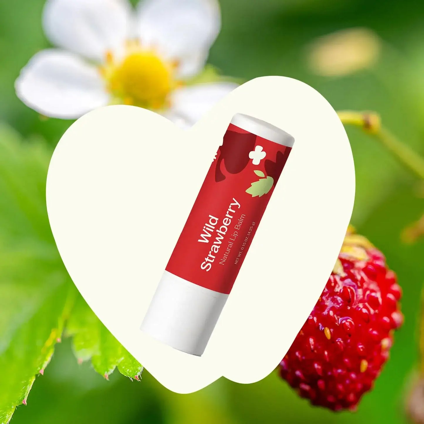Plant Therapy - Wild Strawberry Natural Lip Balm 0.15oz