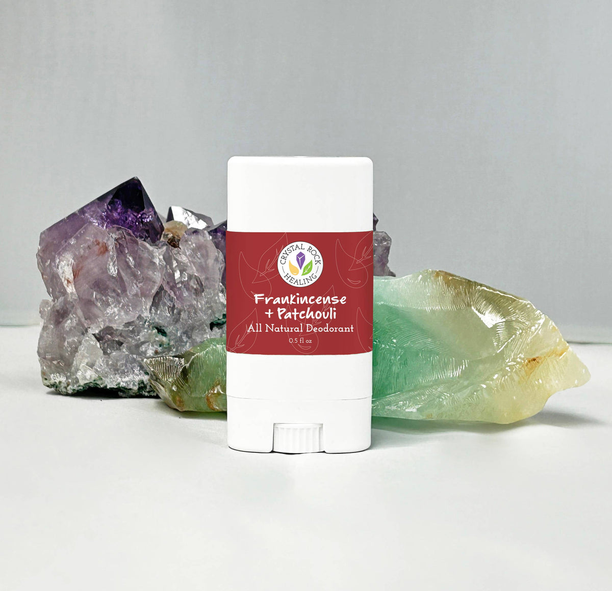 Crystal Rock Naturals LLC - All Natural Deodorant- Frankincense & Patchouli 0.5oz