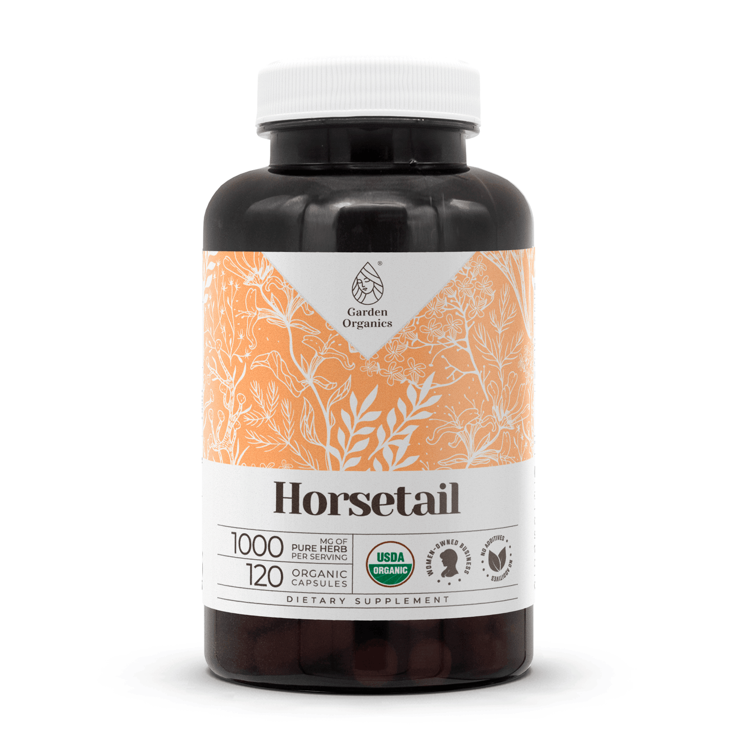 Garden Organics - Horsetail Capsules: 120 Capsules