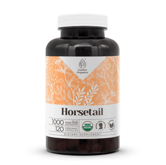 Garden Organics - Horsetail Capsules: 120 Capsules