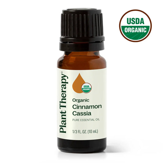 Plant Therapy - Organic Cinnamon Cassia Essential Oil 10mL