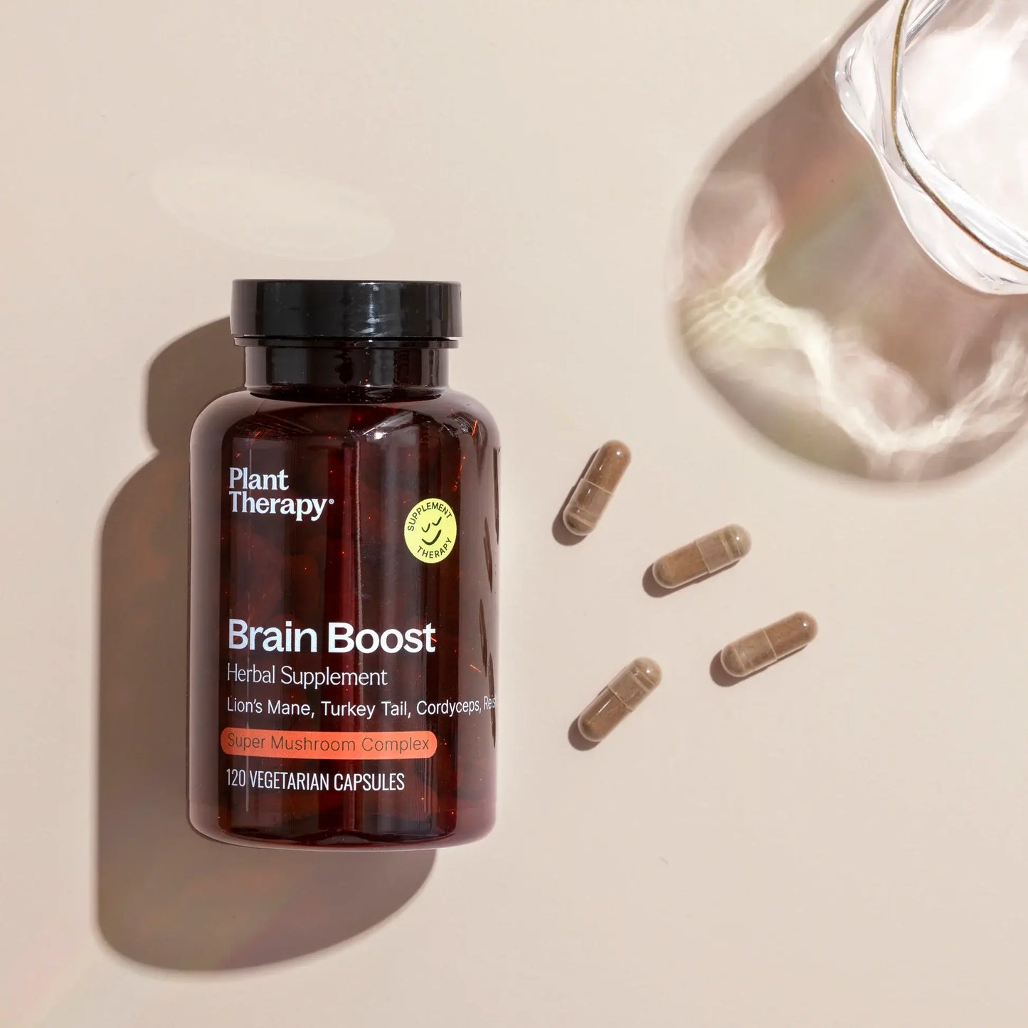 Plant Therapy - Brain Boost Herbal Supplement Capsules 120 Capsules