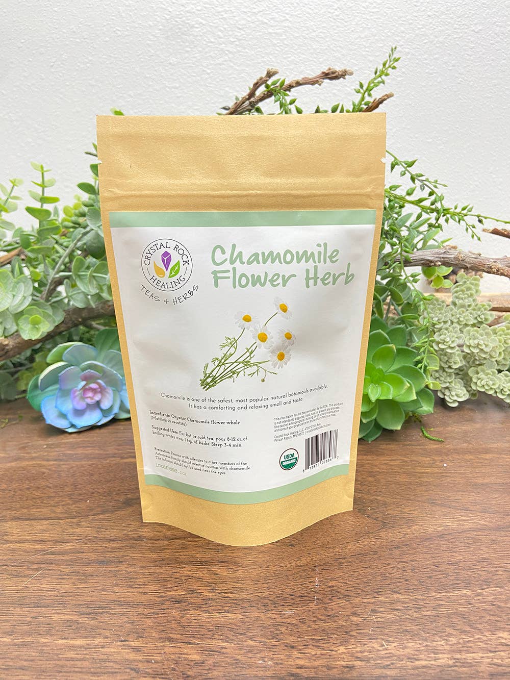 Chamomile Flower Loose Herb 1oz Organic