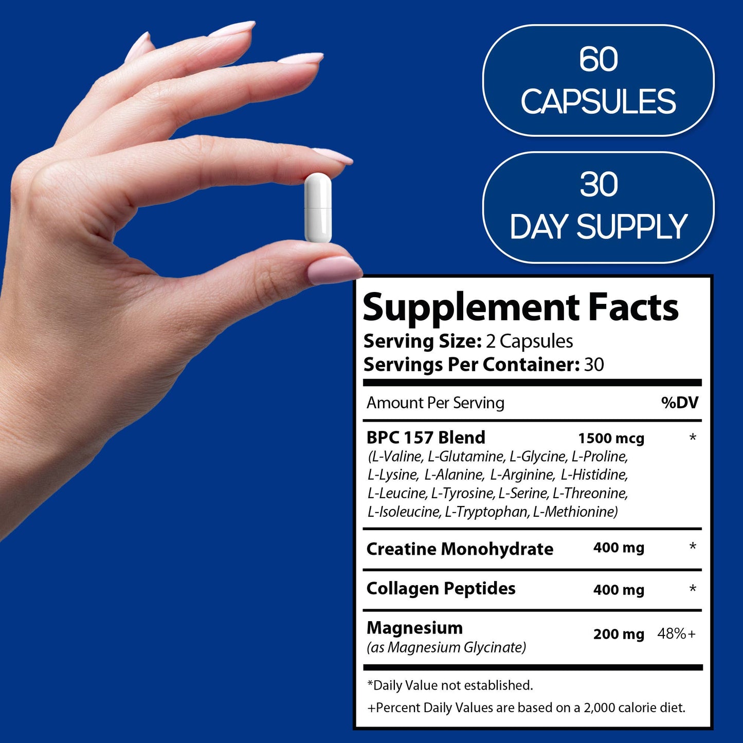 HARMONIFY - BPC157 with Creatine Monohydrate Collaegen Blend