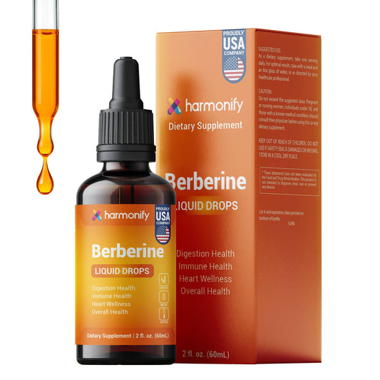 HARMONIFY - HARMONIFY Berberine Liquid Drops 2 fl oz (60 mL)