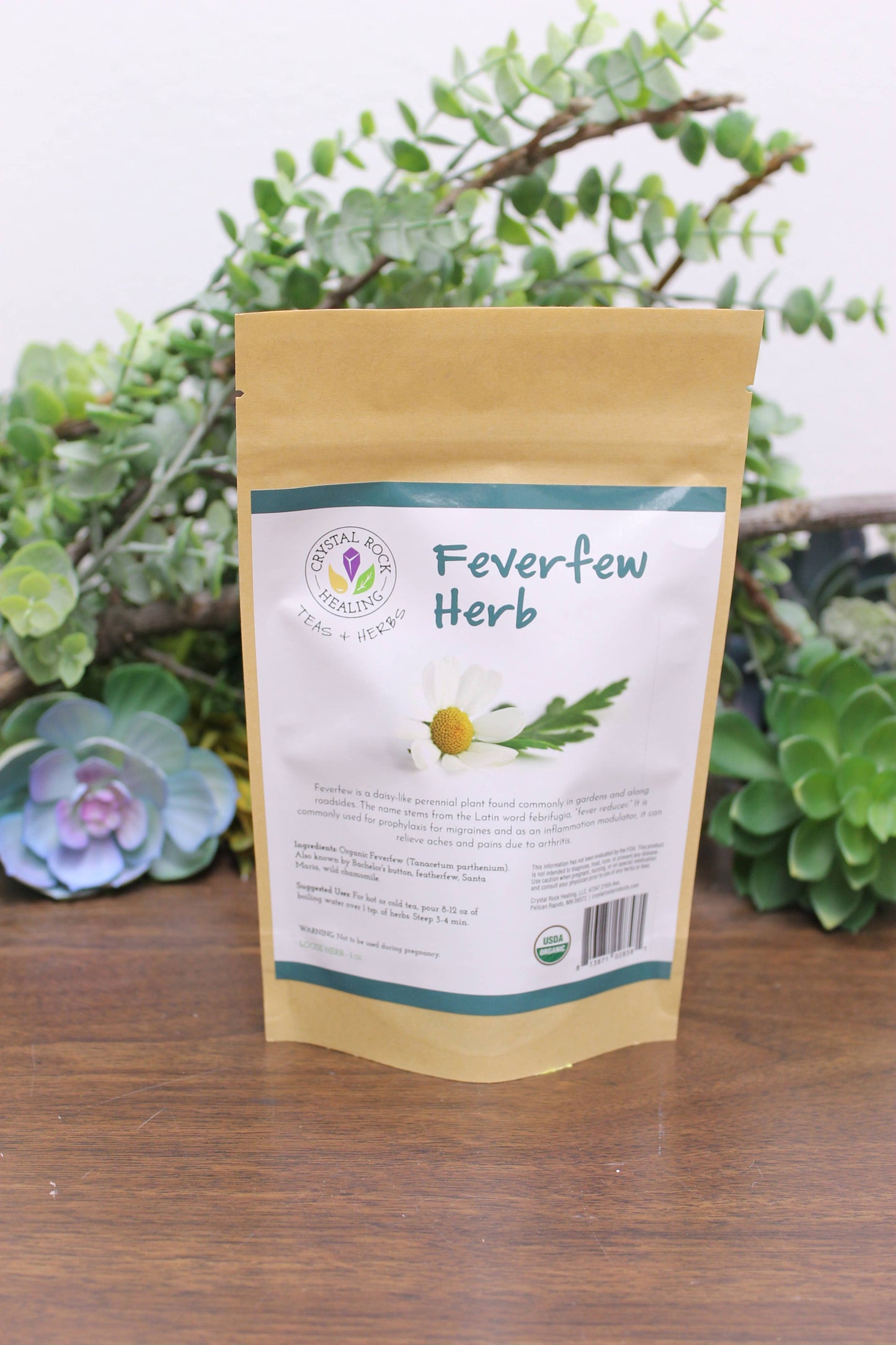 Fever Few Loose Herb 1oz Organic