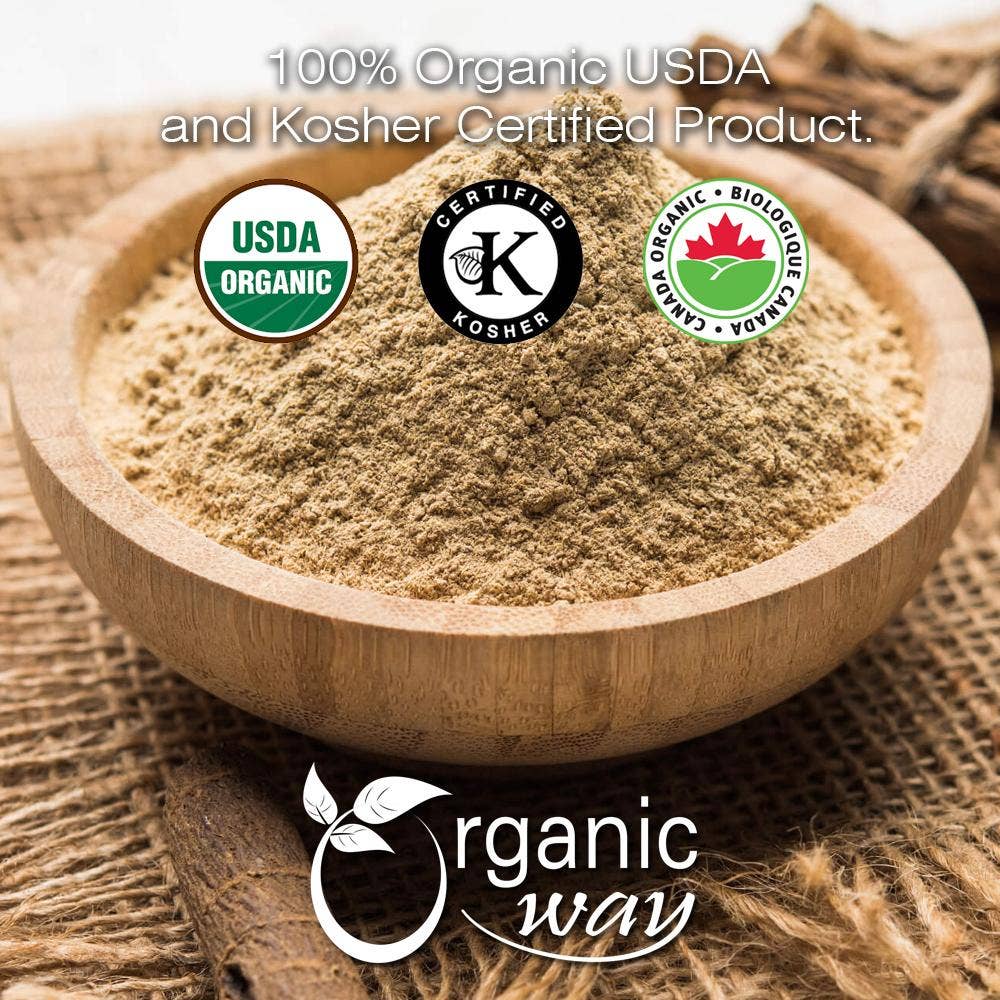 Organic Way LLC - Organic Licorice Root Powder: 1 Lbs