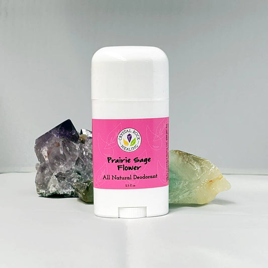 Crystal Rock Naturals LLC - All Natural Deodorant- Prairie Sage Flower 2.5oz