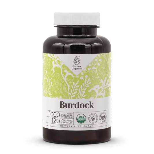 Garden Organics - Burdock Capsules: 120 Capsules