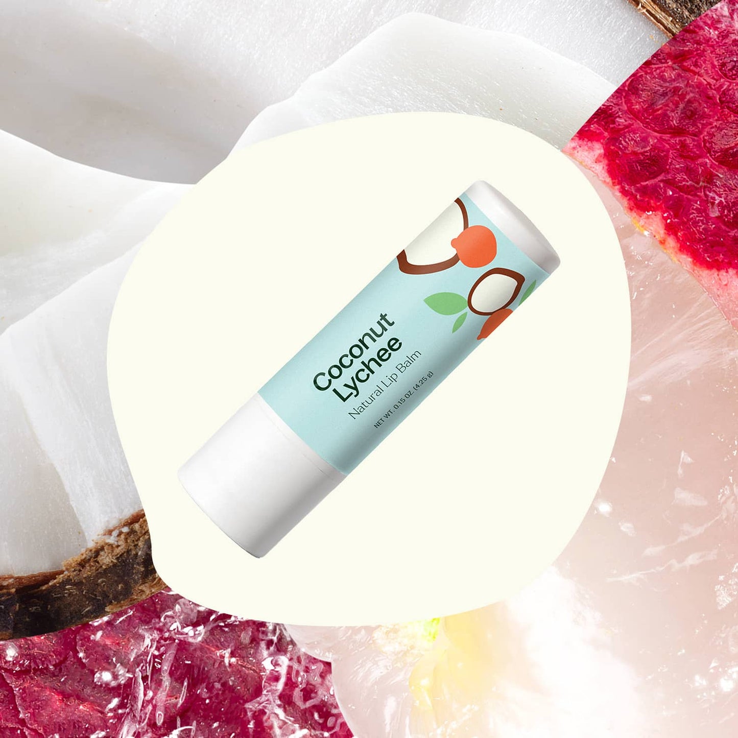Plant Therapy - Coconut Lychee Natural Lip Balm