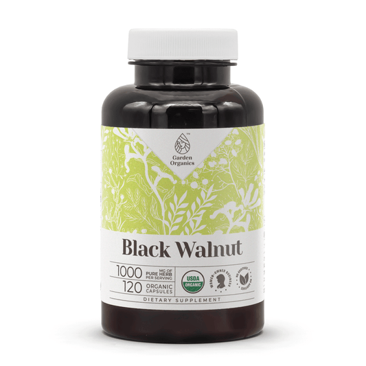 Garden Organics - Black Walnut Capsules: 120 Capsules