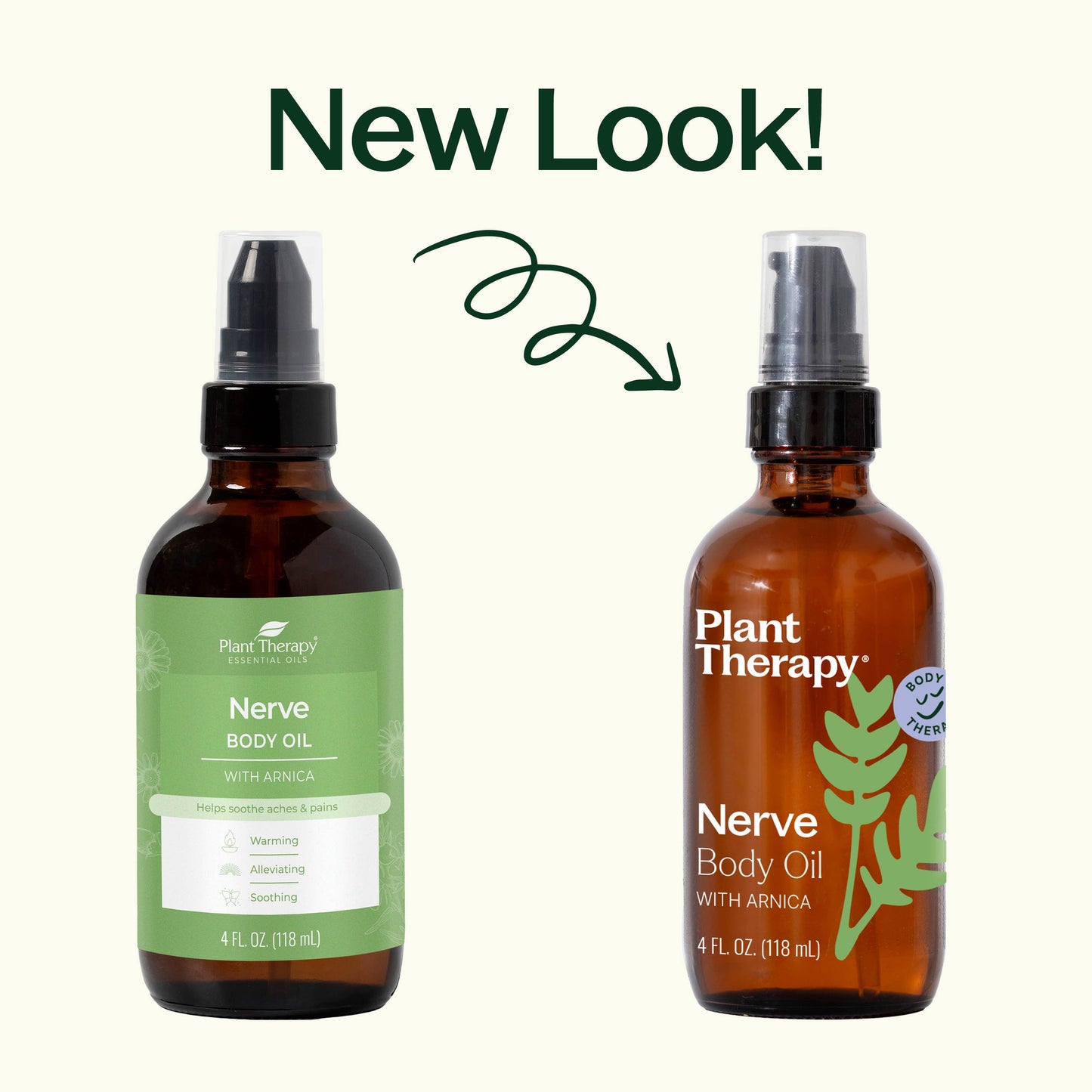Plant Therapy - Nerve Body Oil with Arnica 4 oz