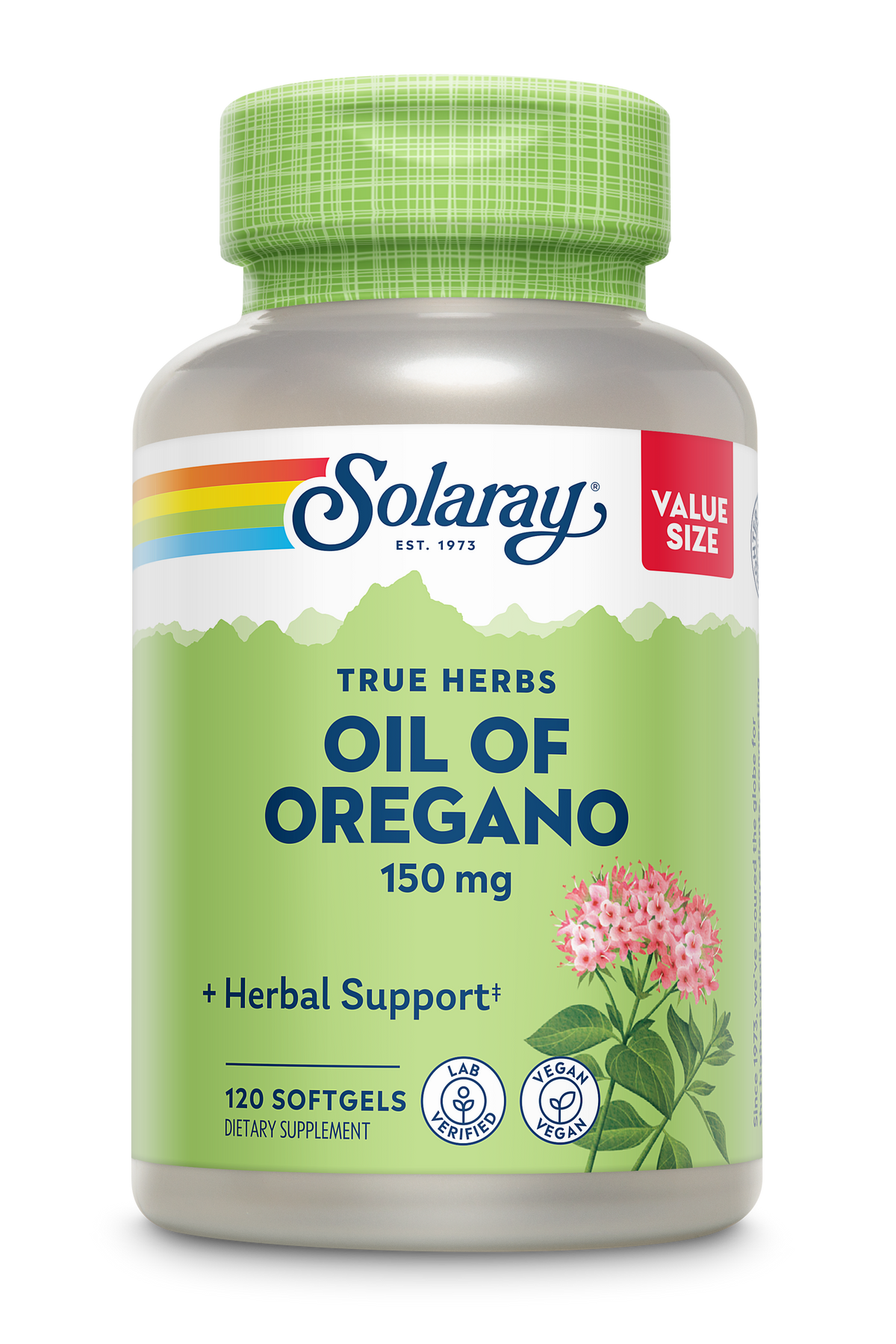 Solaray - Oil Of Oregano 150mg: 120ct