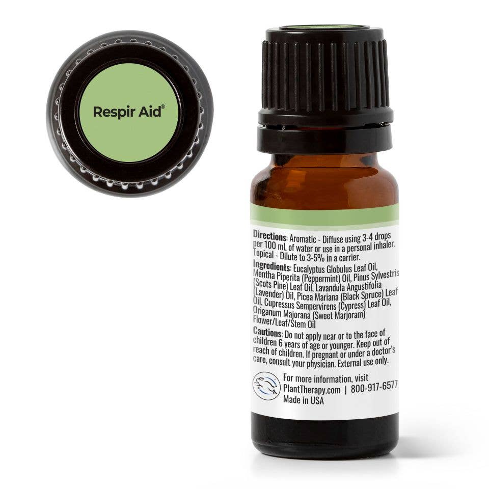 Plant Therapy - Respir Aid Essential Oil Blend 10 mL