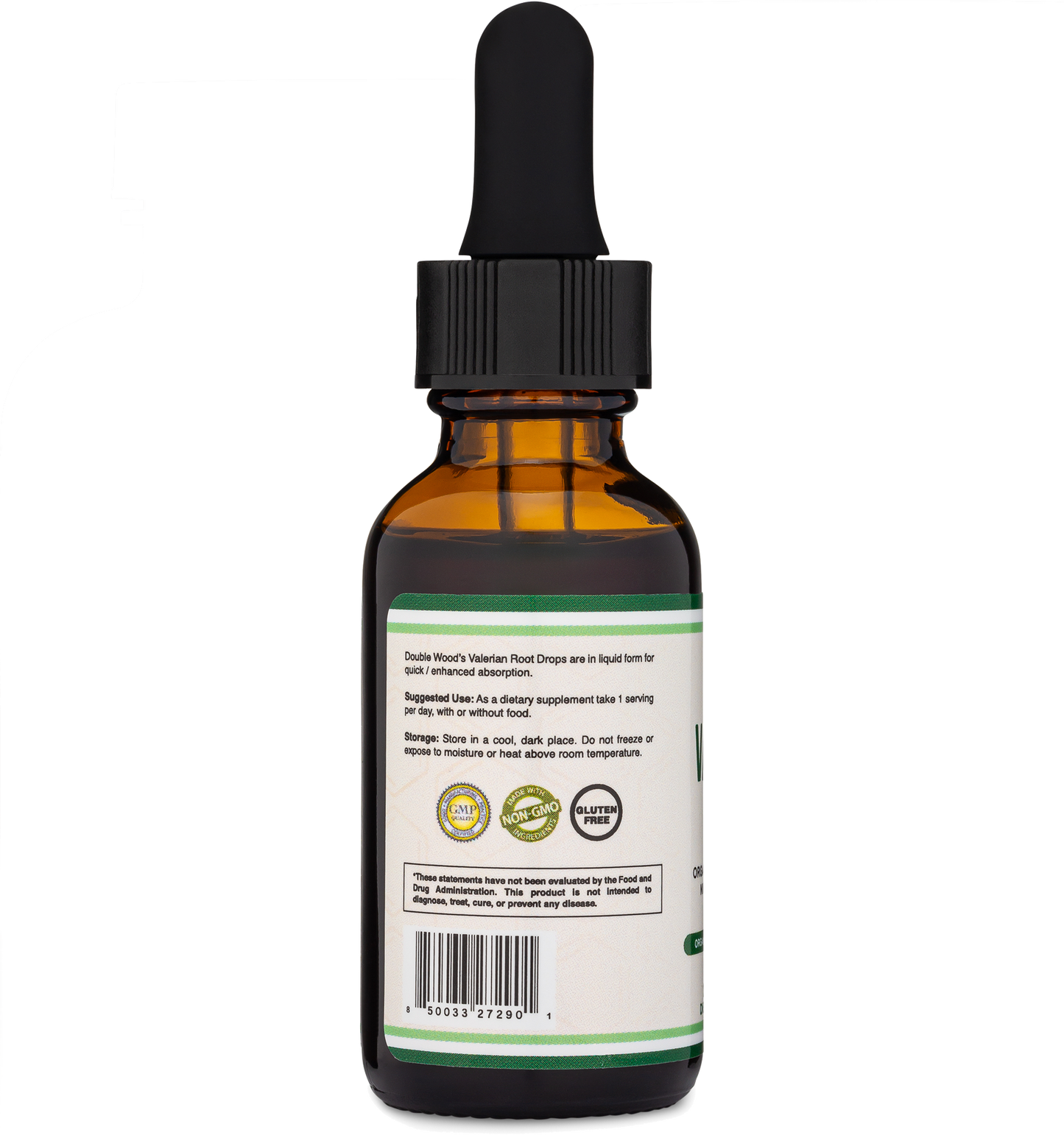 Double Wood Supplements - Valerian Root Drops