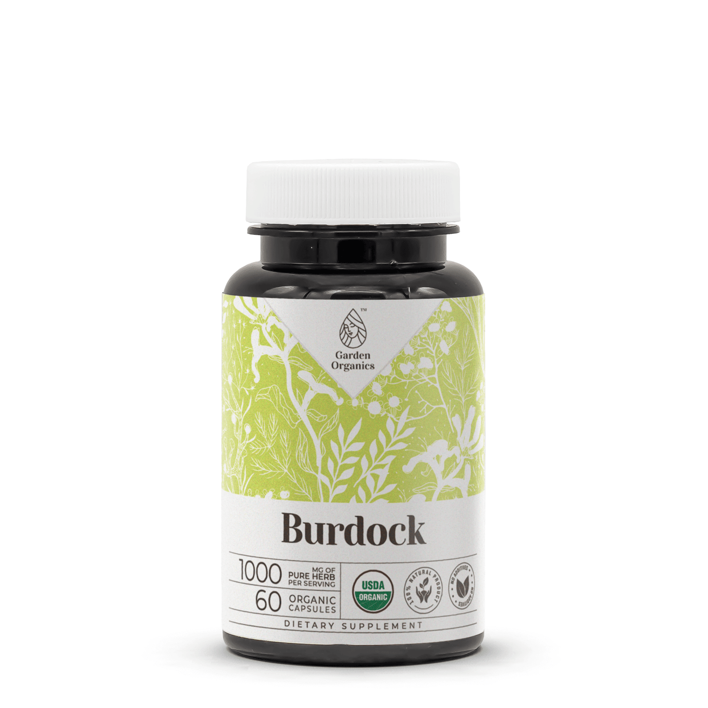 Garden Organics - Burdock Capsules: 120 Capsules