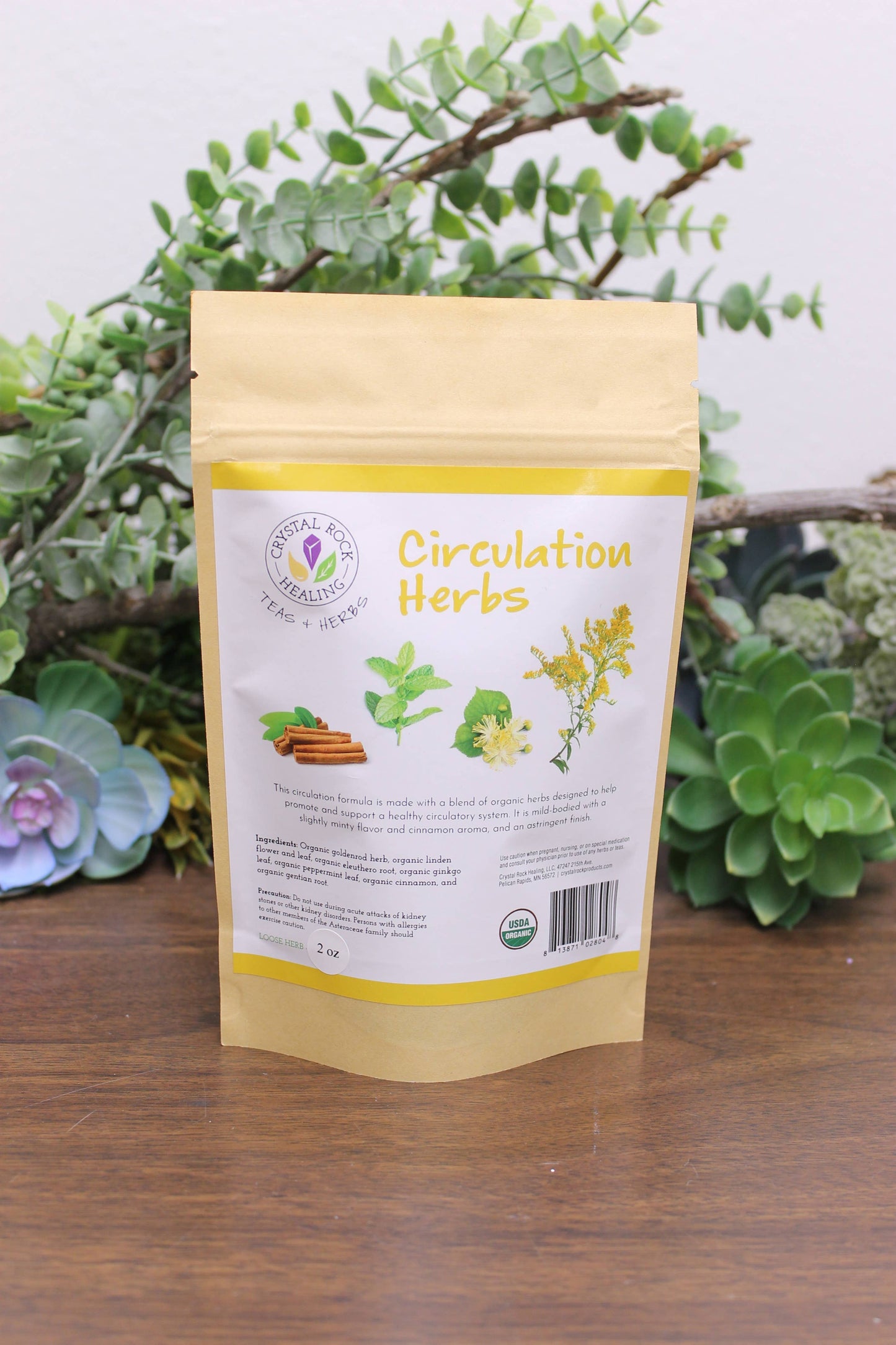 Circulation Loose Herbs 2oz Organic