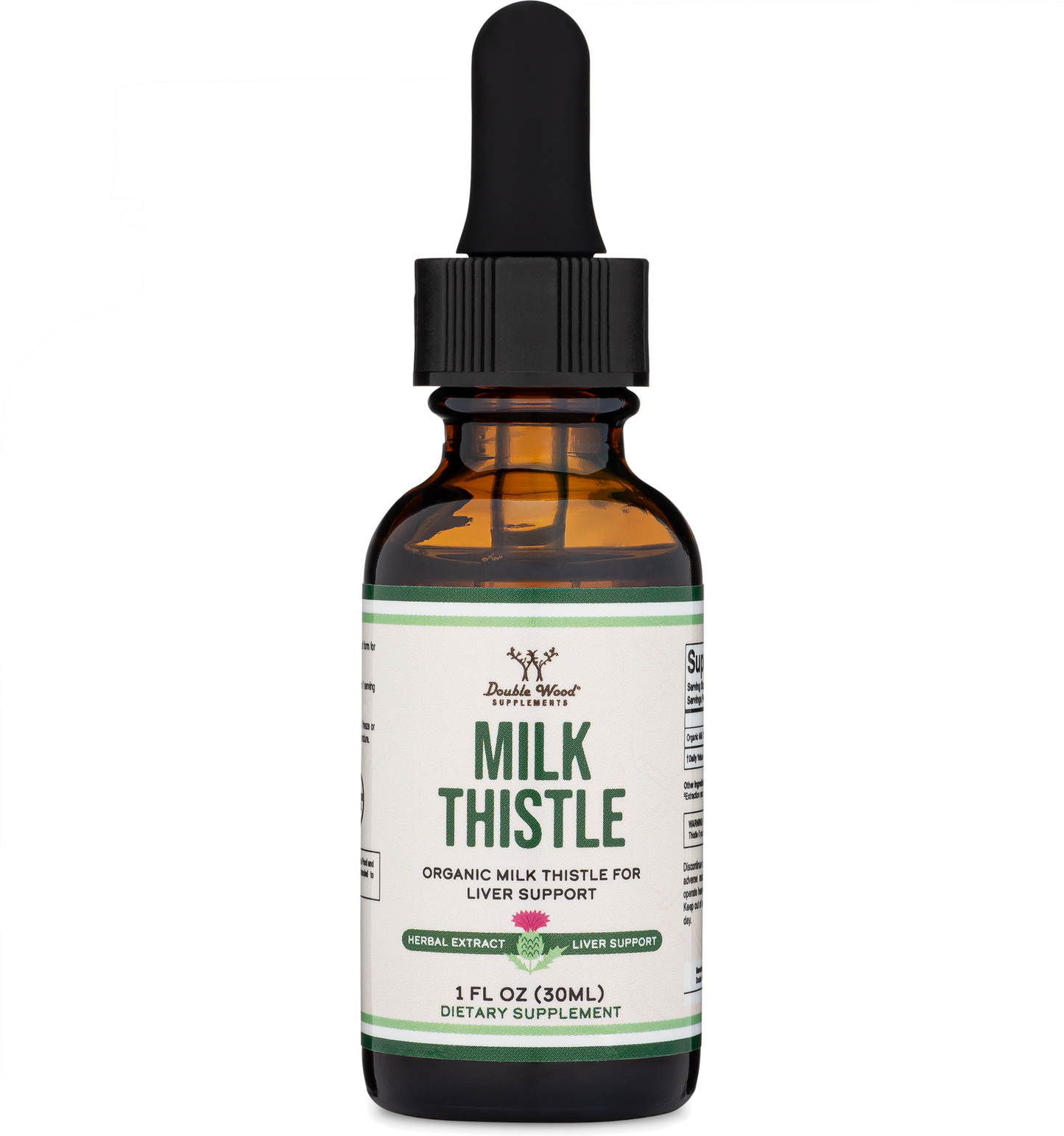 Double Wood Supplements - Milk Thistle Drops