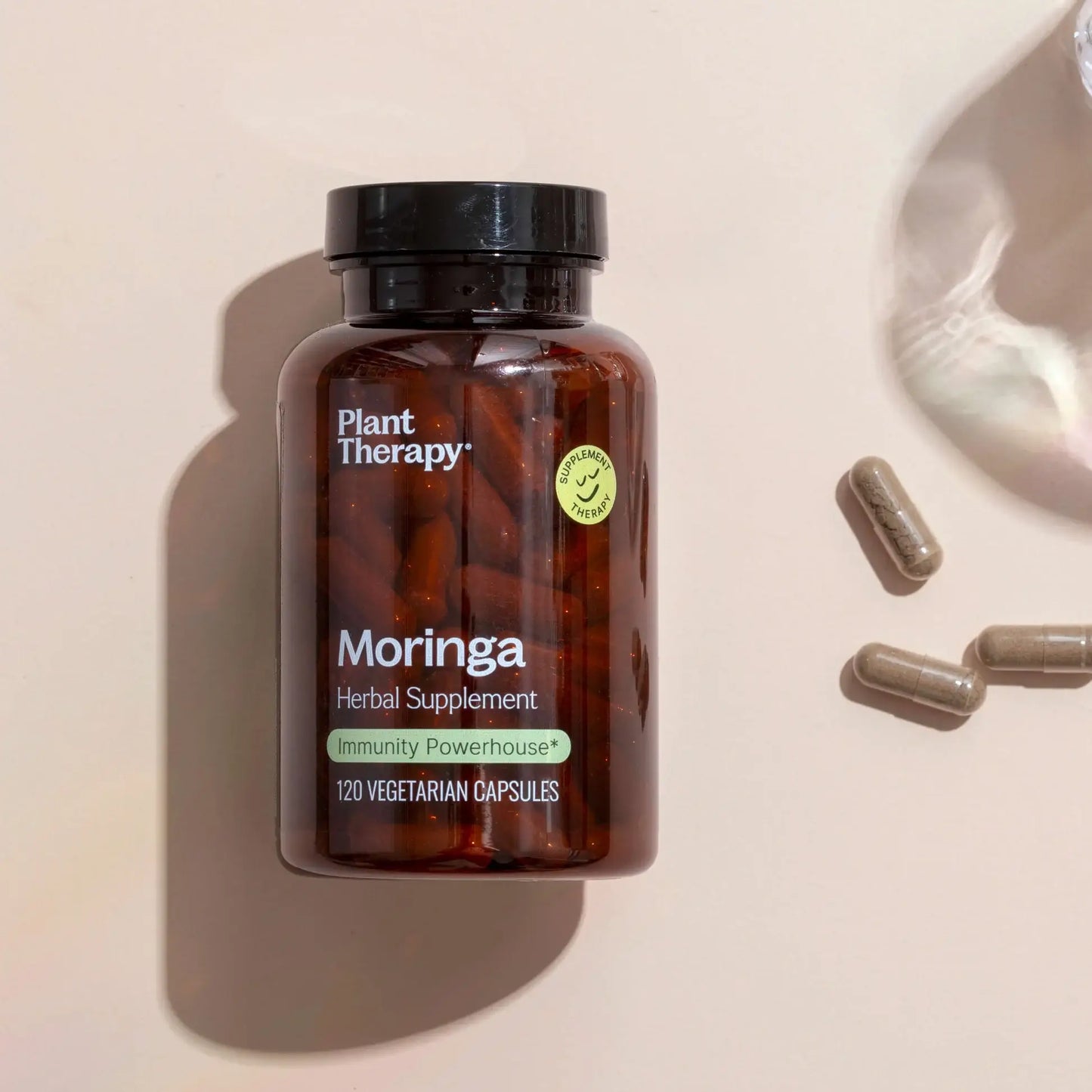 Plant Therapy - Moringa Herbal Supplement Capsules-120 Capsules