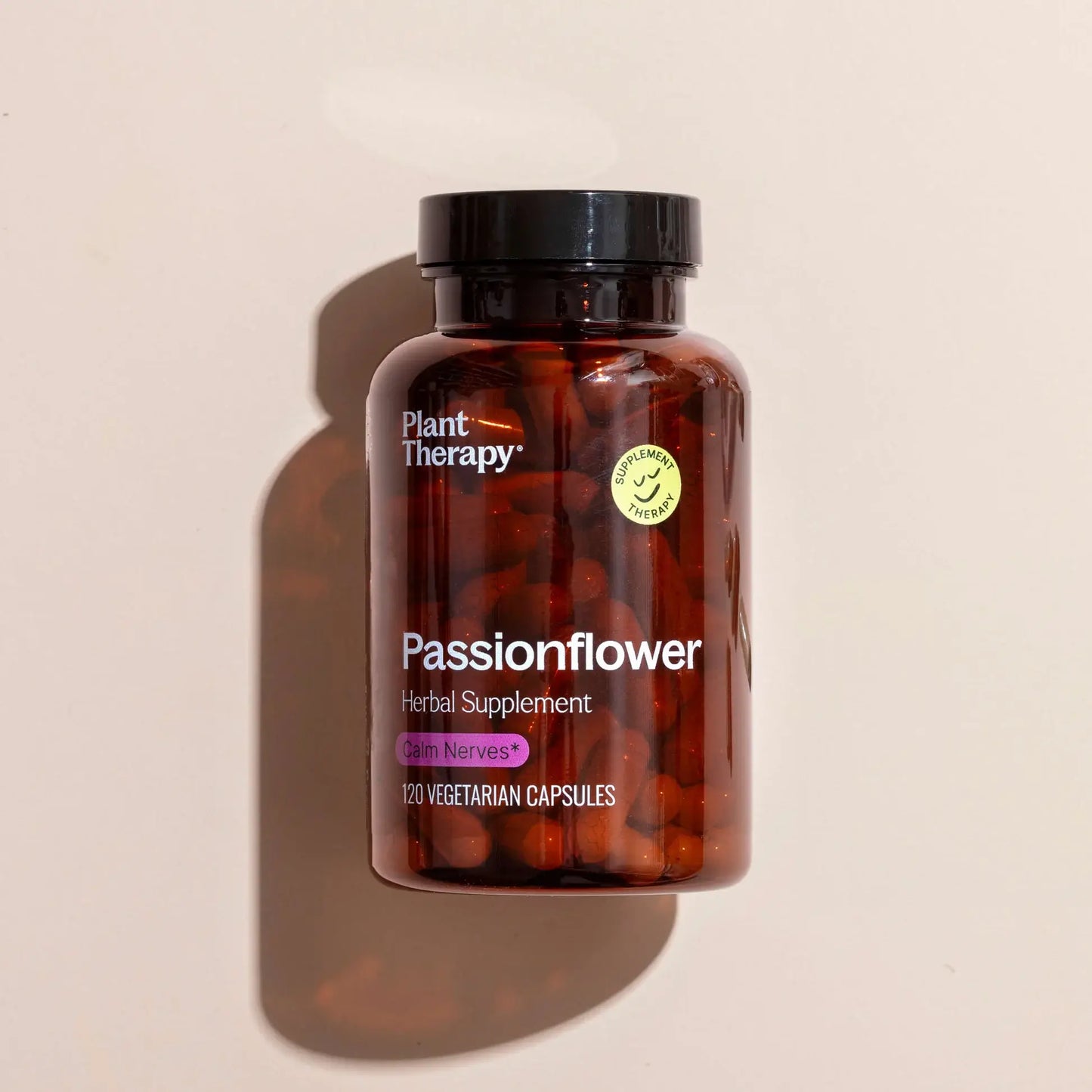 Plant Therapy - Passion flower Herbal Supplement Capsule-120 Capsules