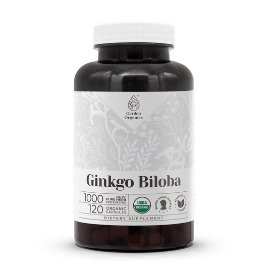 Garden Organics - Ginkgo Biloba Capsules: 120 Capsules