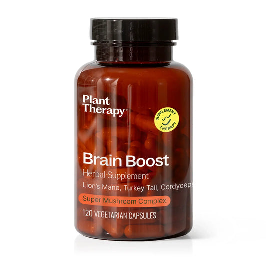 Plant Therapy - Brain Boost Herbal Supplement Capsules 120 Capsules
