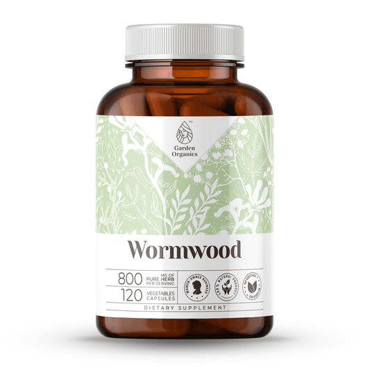 Garden Organics - Wormwood Capsules: 120 Capsules