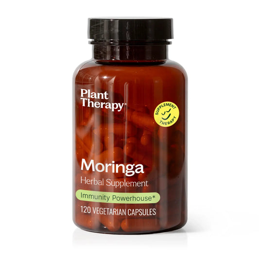 Plant Therapy - Moringa Herbal Supplement Capsules-120 Capsules