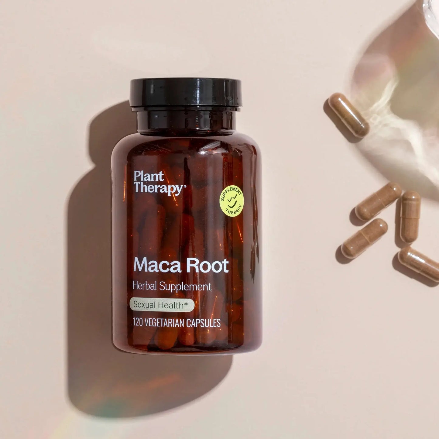 Plant Therapy - Maca Root Herbal Supplement Capsules-120 Capsules