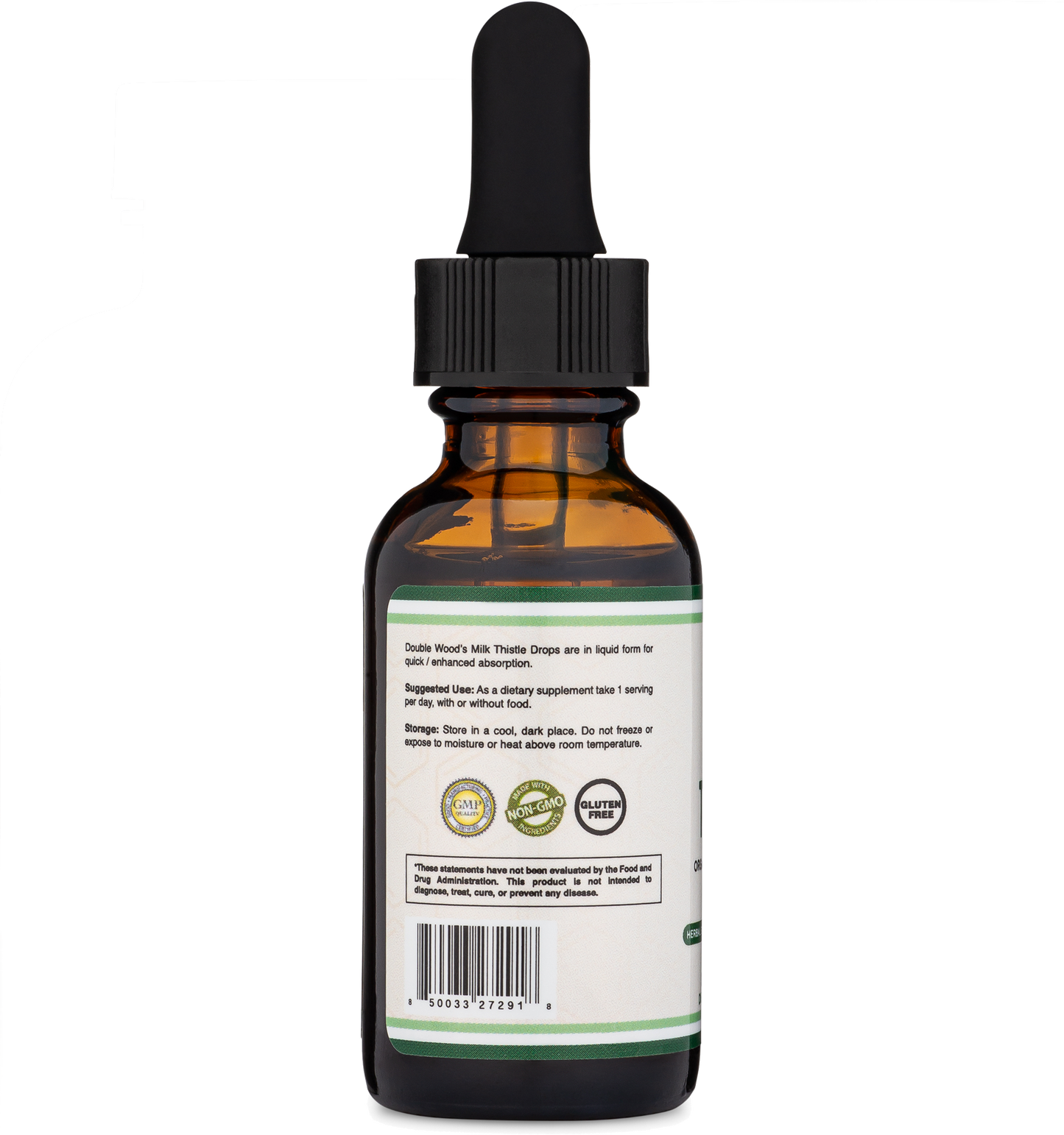 Double Wood Supplements - Milk Thistle Drops