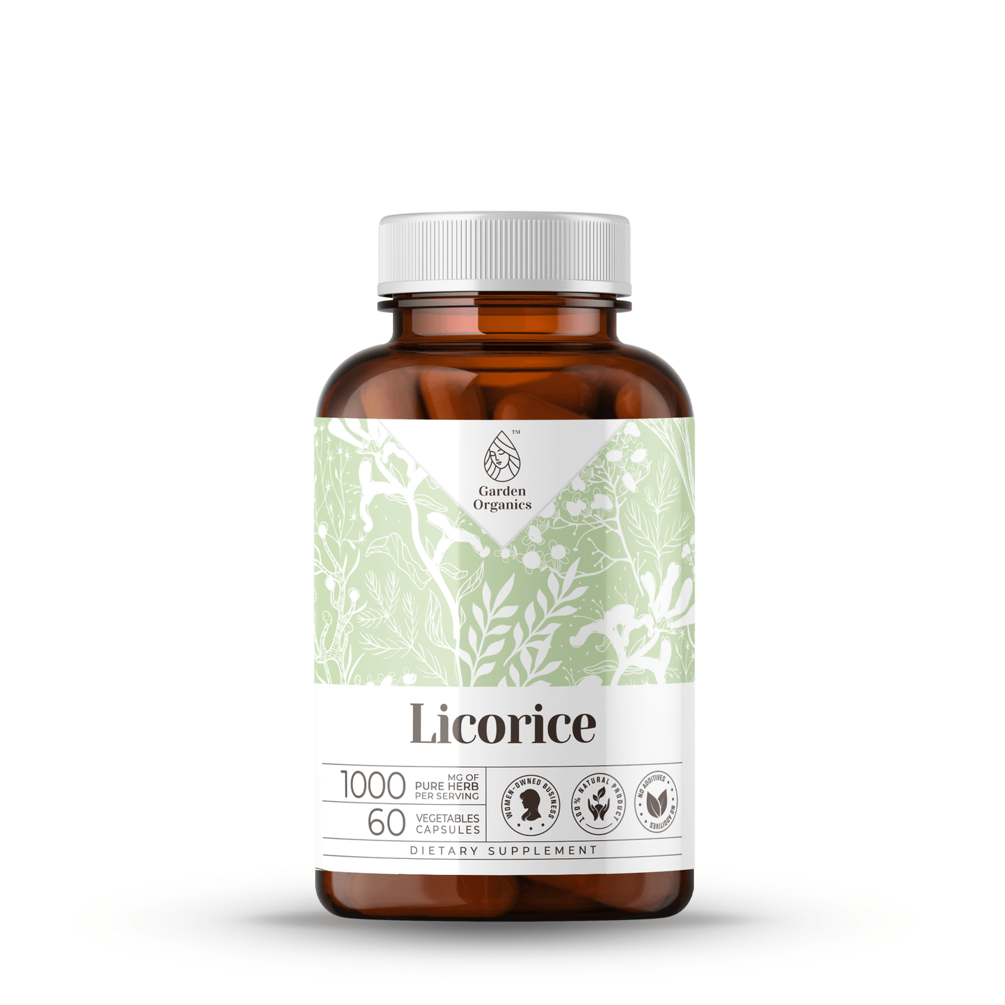 Garden Organics - Licorice Capsules: 120 Capsules