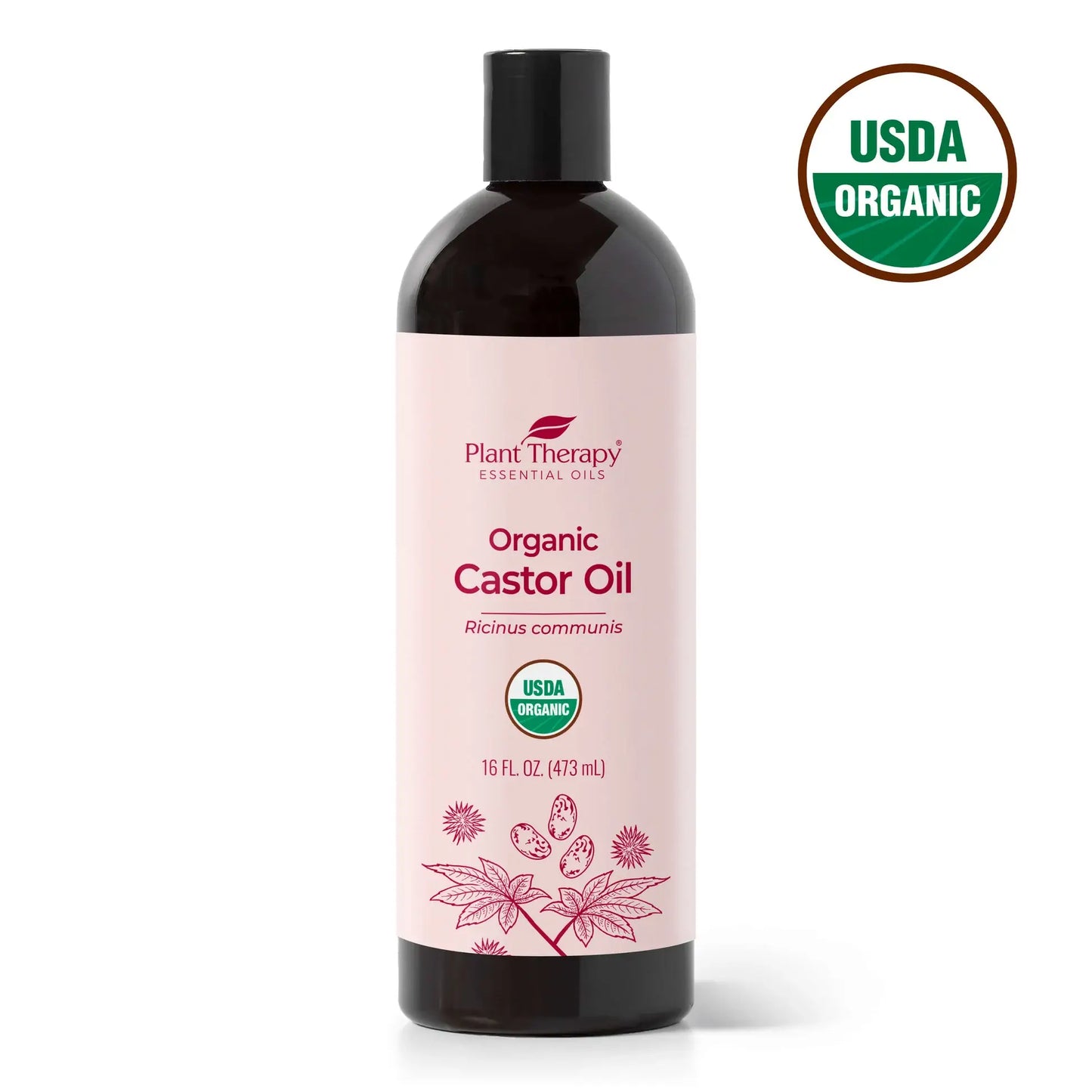 Plant Therapy - Organic Castor Oil 16 oz