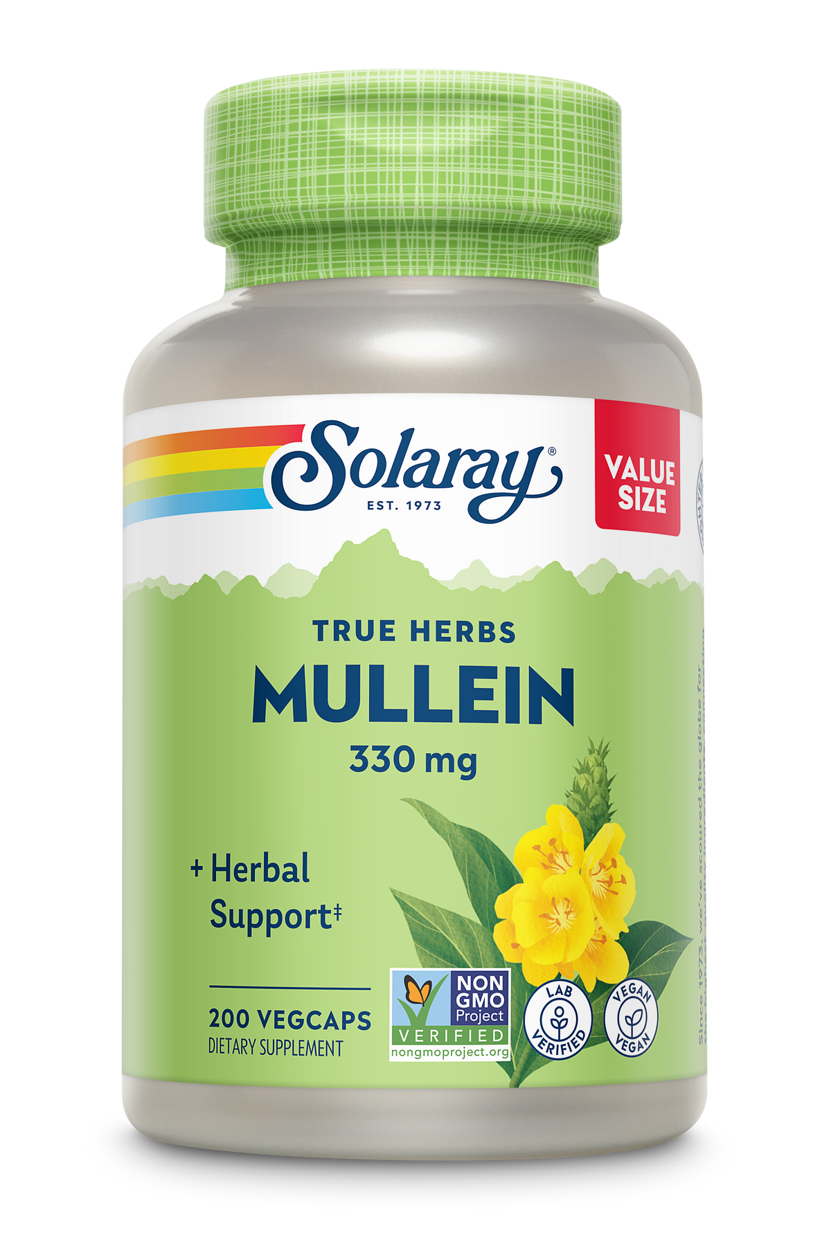 Solaray - Mullein Leaf 330mg: 200ct