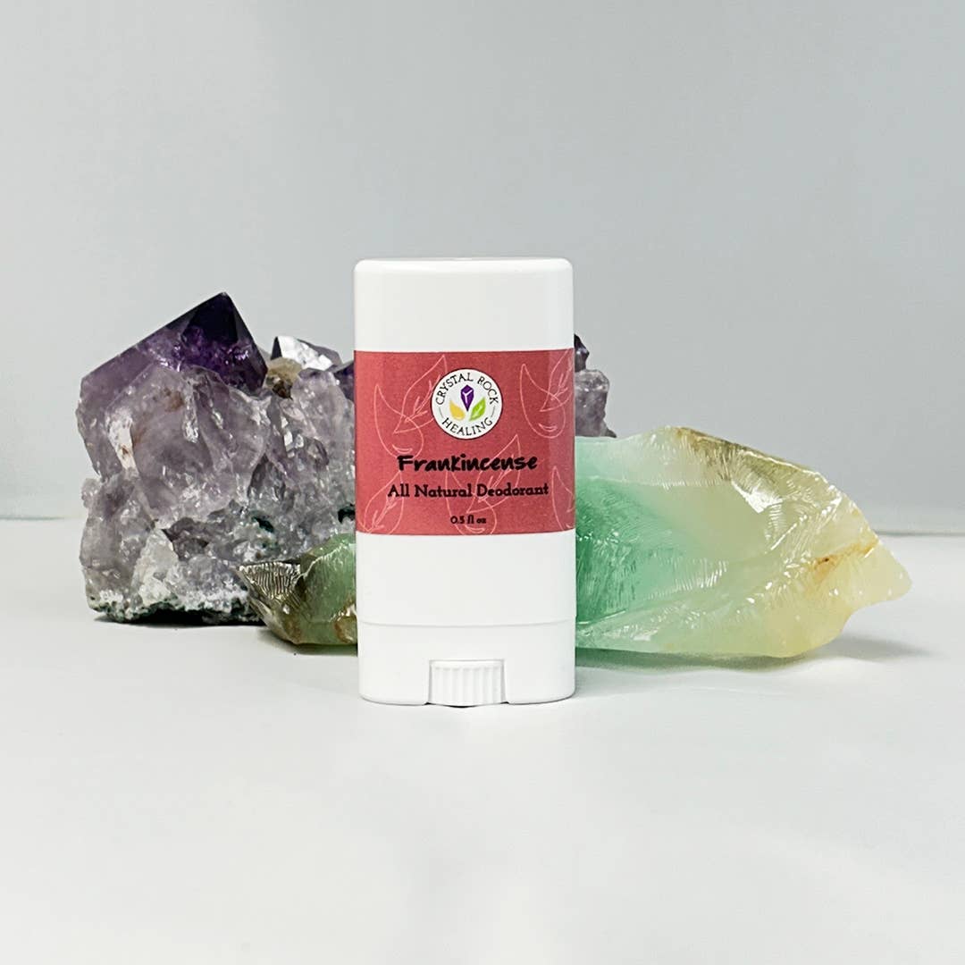 Crystal Rock Naturals LLC - All Natural Deodorant- Frankincense 0.5oz