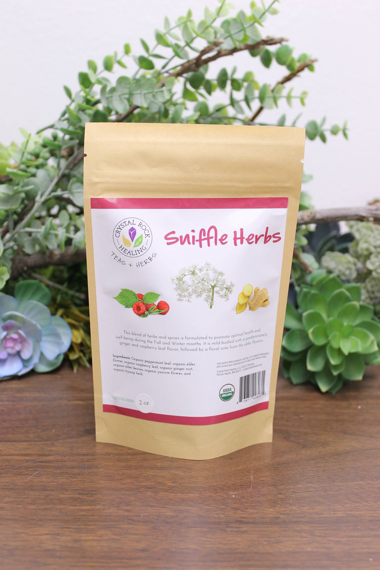 Sniffle Loose Herbs 2oz Organic